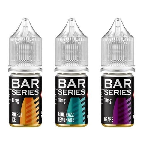 Bar Series Nic Salt 10ml E - Liquid - Pack of 10 - Topvapewholesale