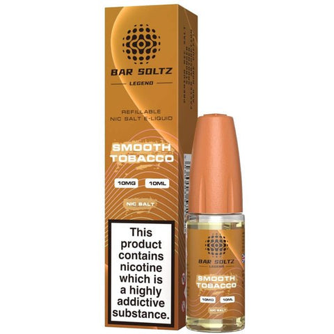 Bar Soltz Legend Nic Salts 10ml E - liquids - Box of 10 - Topvapewholesale