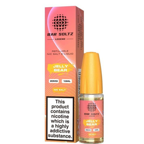 Bar Soltz Legend Nic Salts 10ml E - liquids - Box of 10 - Topvapewholesale