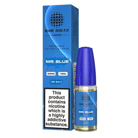 Bar Soltz Legend Nic Salts 10ml E - liquids - Box of 10 - Topvapewholesale