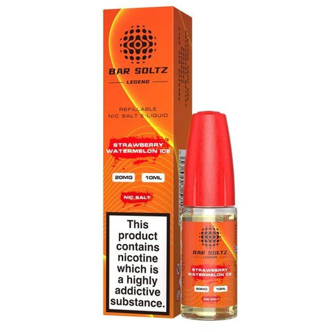 Bar Soltz Legend Nic Salts 10ml E - liquids - Box of 10 - Topvapewholesale