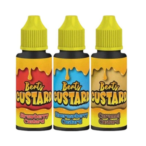 Bert Custard 100ml Shortfill - Topvapewholesale