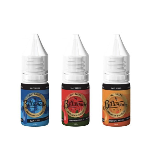 Billonaire Juice 10ml Nic Salt (Pack of 10) - Topvapewholesale