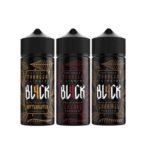 Bla4ck 100ml Shortfill - Topvapewholesale