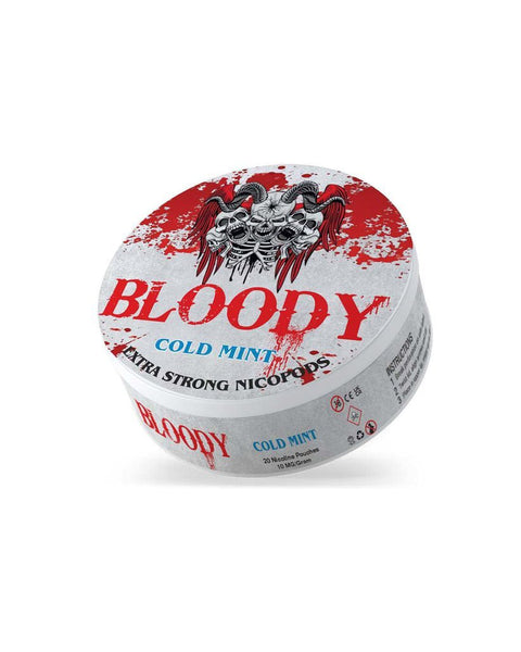 Bloody Nicotine Pouches Box of 10 - Topvapewholesale
