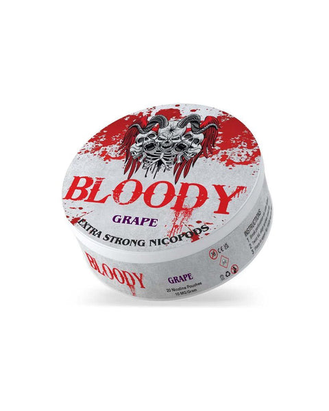Bloody Nicotine Pouches Box of 10 - Topvapewholesale