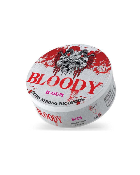 Bloody Nicotine Pouches Box of 10 - Topvapewholesale