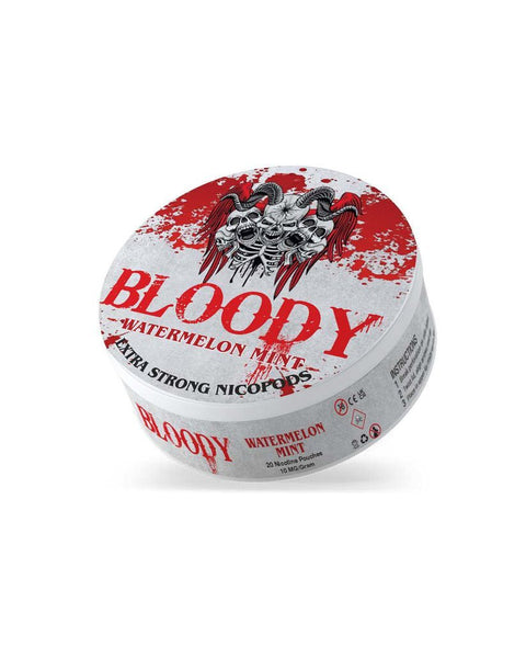 Bloody Nicotine Pouches Box of 10 - Topvapewholesale