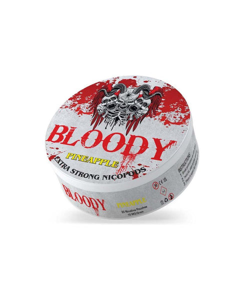 Bloody Nicotine Pouches Box of 10 - Topvapewholesale