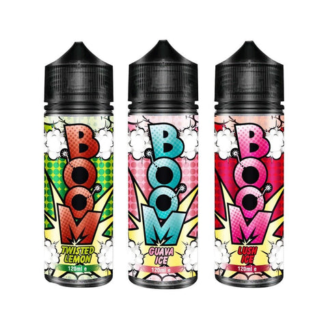 Boom 100ml E - liquids Shortfill - Topvapewholesale
