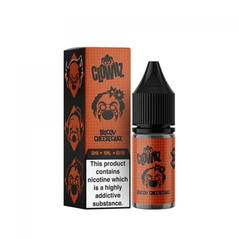 Clownz Nic Salts 10ml Box of 10 - Topvapewholesale