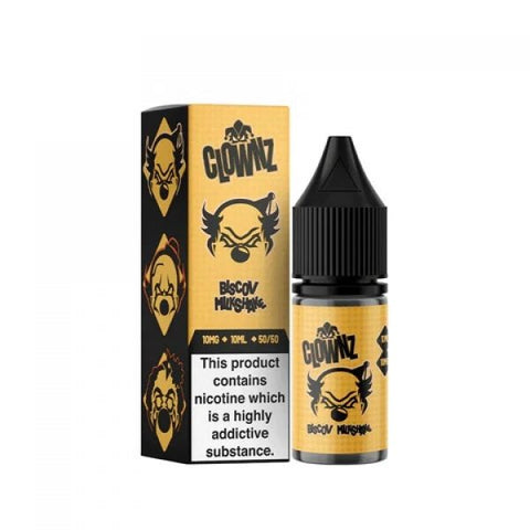 Clownz Nic Salts 10ml Box of 10 - Topvapewholesale