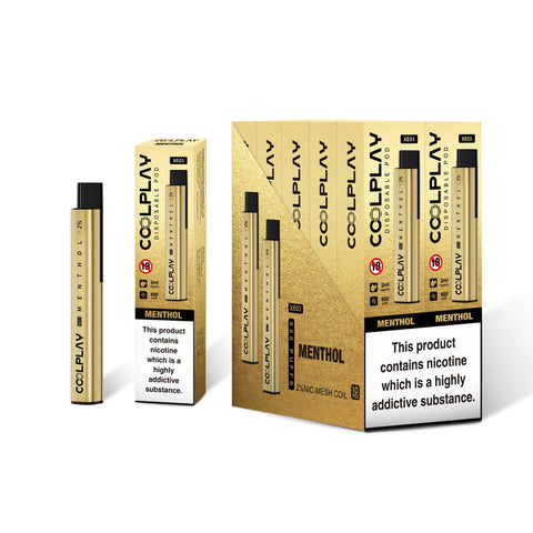 Coolplay XE03 600 Puffs Disposable Vape Pod Box of 10 - Topvapewholesale