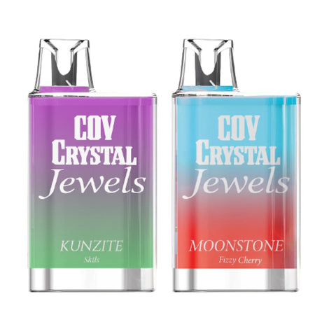COV Crystal Jewels 600 Puff Disposable Vape Pod - Pack of 10 - Topvapewholesale