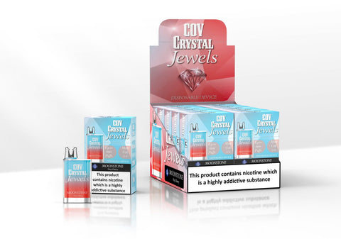 COV Crystal Jewels 600 Puff Disposable Vape Pod - Pack of 10 - Topvapewholesale