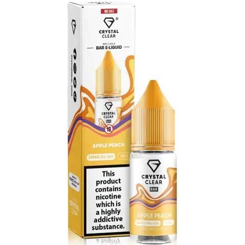 Crystal Clear Nic Salts 10ml - Pack of 10 - Topvapewholesale