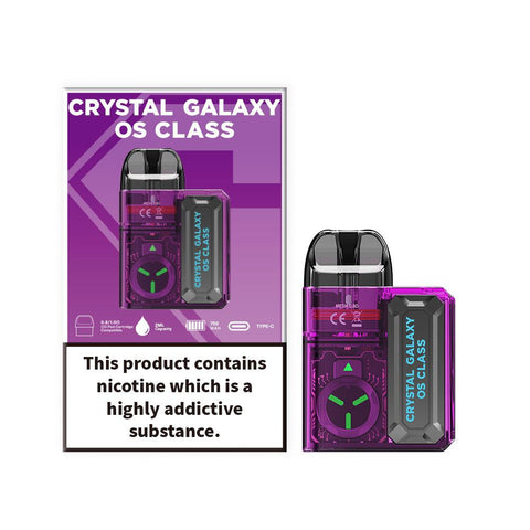 Crystal Galaxy Os Class Pod System Kit - Topvapewholesale