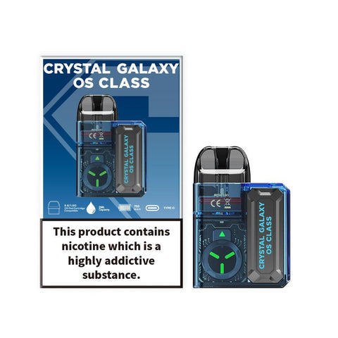 Crystal Galaxy Os Class Pod System Kit - Topvapewholesale