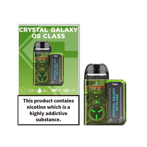 Crystal Galaxy Os Class Pod System Kit - Topvapewholesale