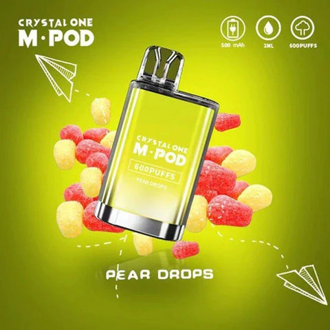 Crystal One M Pod 600 Disposable Vape Pod - Box of 10 - Topvapewholesale