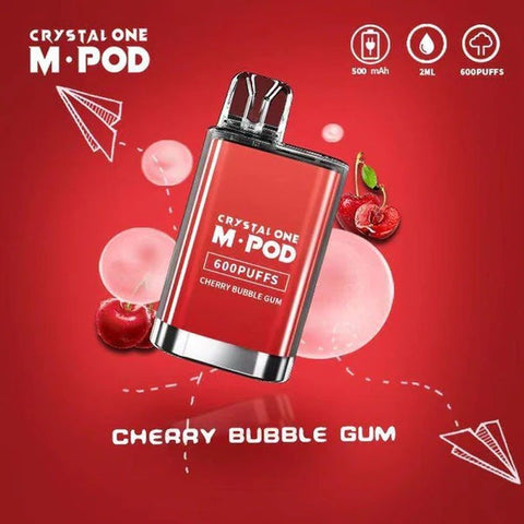 Crystal One M Pod 600 Disposable Vape Pod - Box of 10 - Topvapewholesale