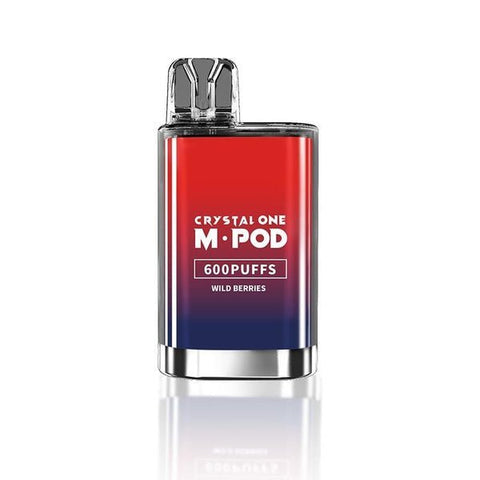 Crystal One M Pod 600 Disposable Vape Pod - Box of 10 - Topvapewholesale