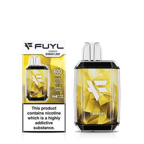 Dinner Lady FUYL Disposable Vape Puff Bar Pod Box of 10 - Topvapewholesale