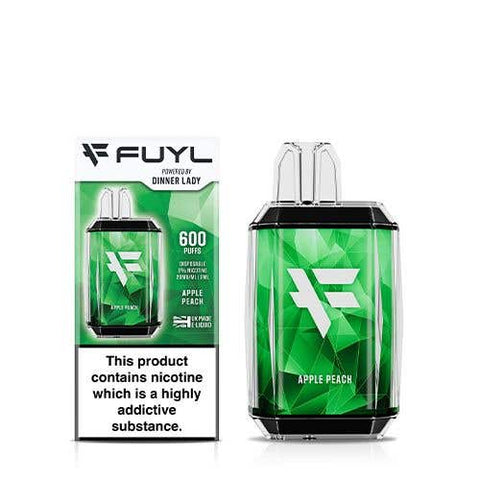 Dinner Lady FUYL Disposable Vape Puff Bar Pod Box of 10 - Topvapewholesale