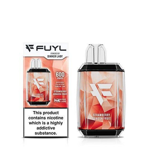Dinner Lady FUYL Disposable Vape Puff Bar Pod Box of 10 - Topvapewholesale