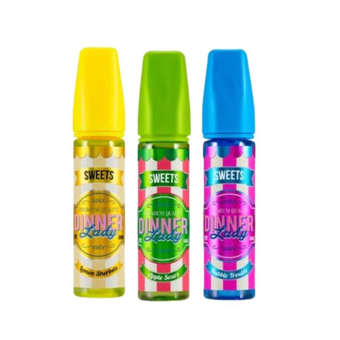 Dinner Lady Sweets 50ml Shortfill - Topvapewholesale