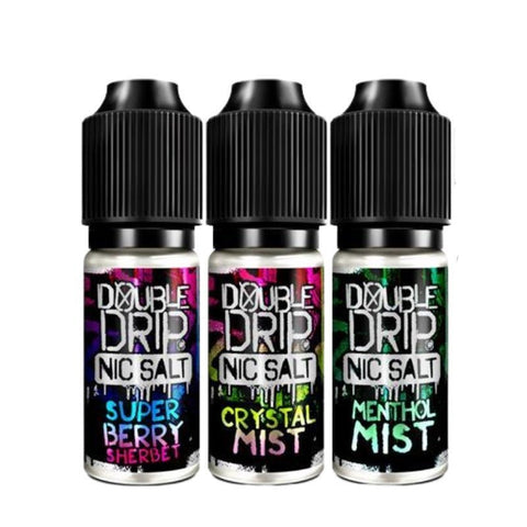 Double Drip 10ML Nic Salt (Pack of 10) - Topvapewholesale
