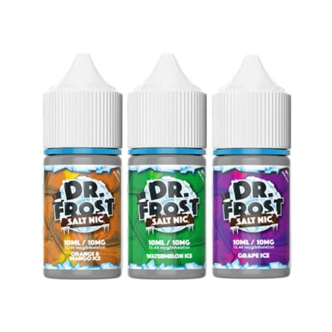 Dr Frost Ice 10ML Nic Salt (Pack of 10) - Topvapewholesale