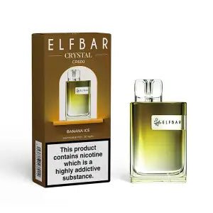 ELF Bar Crystal CR600 Puffs Disposable Vape Device Box of 10 - Topvapewholesale