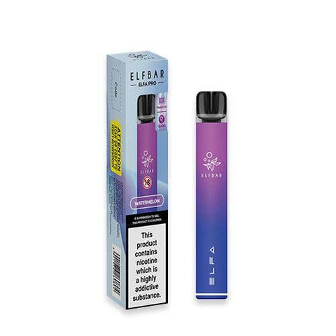 Elf Bar Elfa Pro Prefilled Pod Starter Kit Box of 10 - Topvapewholesale