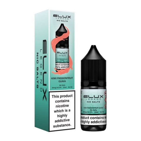 Elux Legend Nic Salts - 10ml E - liquids - Box of 10 - Topvapewholesale