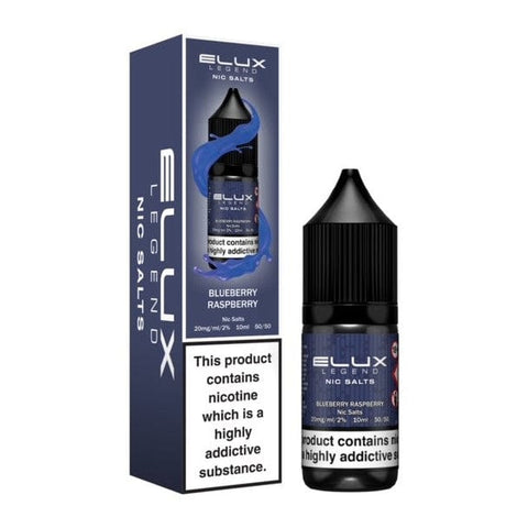 Elux Legend Nic Salts - 10ml E - liquids - Box of 10 - Topvapewholesale