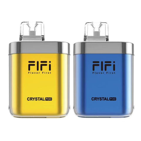 FiFi Crystal Pod 3000 Puffs Disposable Vape Pod 5 in 1 (box of 5) - Topvapewholesale