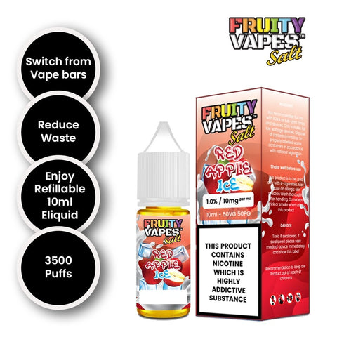 Fruity Vapes Salt 10ml Nic Salts Box of 10 - Topvapewholesale