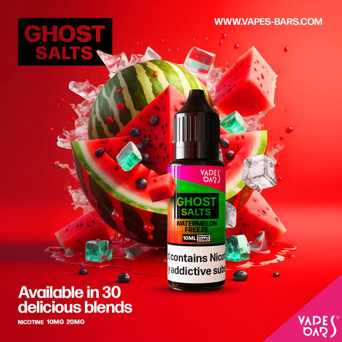 GHOST 3500 Nic Salts 10ml - Box of 10 - Topvapewholesale