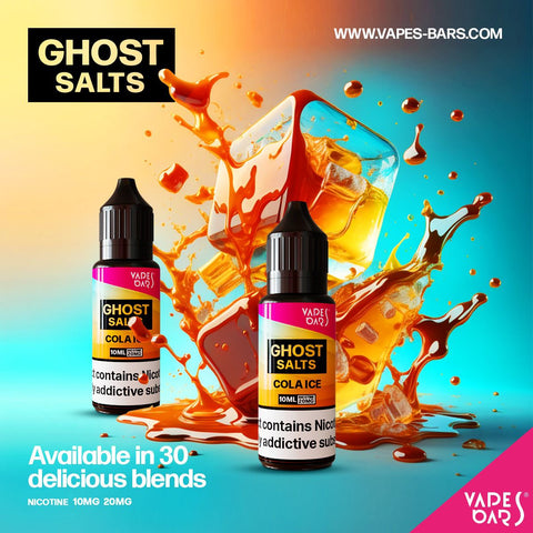GHOST 3500 Nic Salts 10ml - Box of 10 - Topvapewholesale