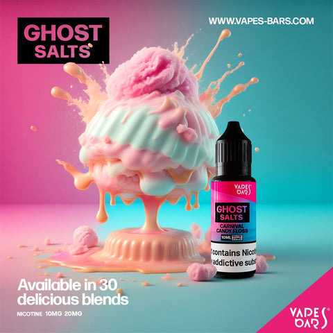 GHOST 3500 Nic Salts 10ml - Box of 10 - Topvapewholesale