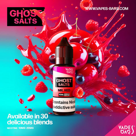 GHOST 3500 Nic Salts 10ml - Box of 10 - Topvapewholesale