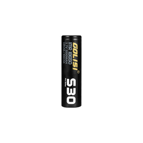 Golisi S30 - 18650 Battery - 3000mAh - Pack of 2 - Topvapewholesale