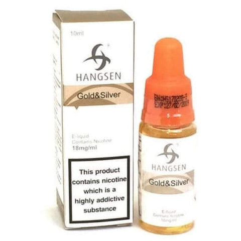Hangsen - Gold & Silver - 10ml (Pack of 10) - Topvapewholesale