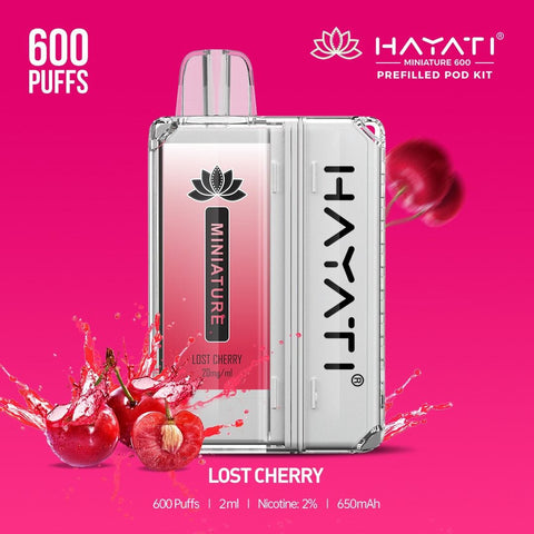 Hayati Miniature 600 Prefilled Pod Kit - Box of 5 - Topvapewholesale