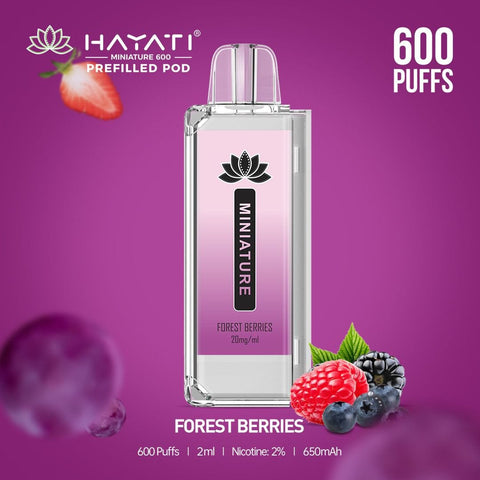 Hayati Miniature 600 Prefilled Replacement Pods - Box of 10 - Topvapewholesale