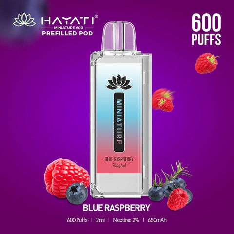 Hayati Miniature 600 Prefilled Replacement Pods - Box of 10 - Topvapewholesale