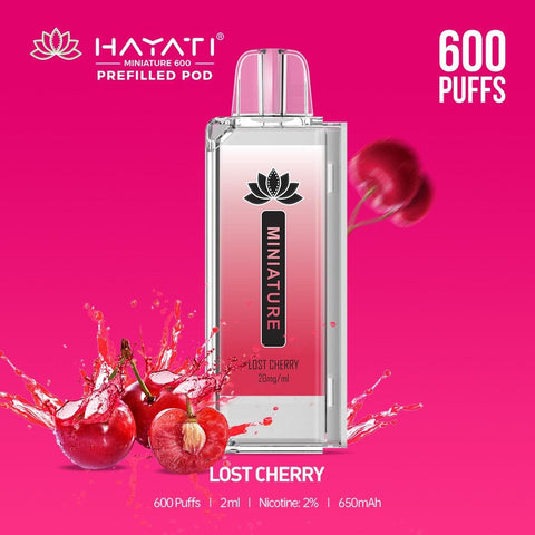 Hayati Miniature 600 Prefilled Replacement Pods - Box of 10 - Topvapewholesale