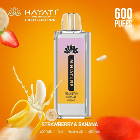 Hayati Miniature 600 Prefilled Replacement Pods - Box of 10 - Topvapewholesale