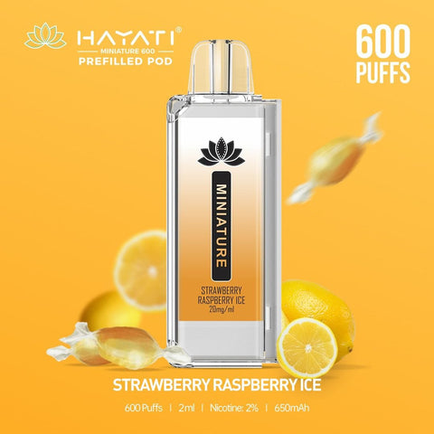 Hayati Miniature 600 Prefilled Replacement Pods - Box of 10 - Topvapewholesale